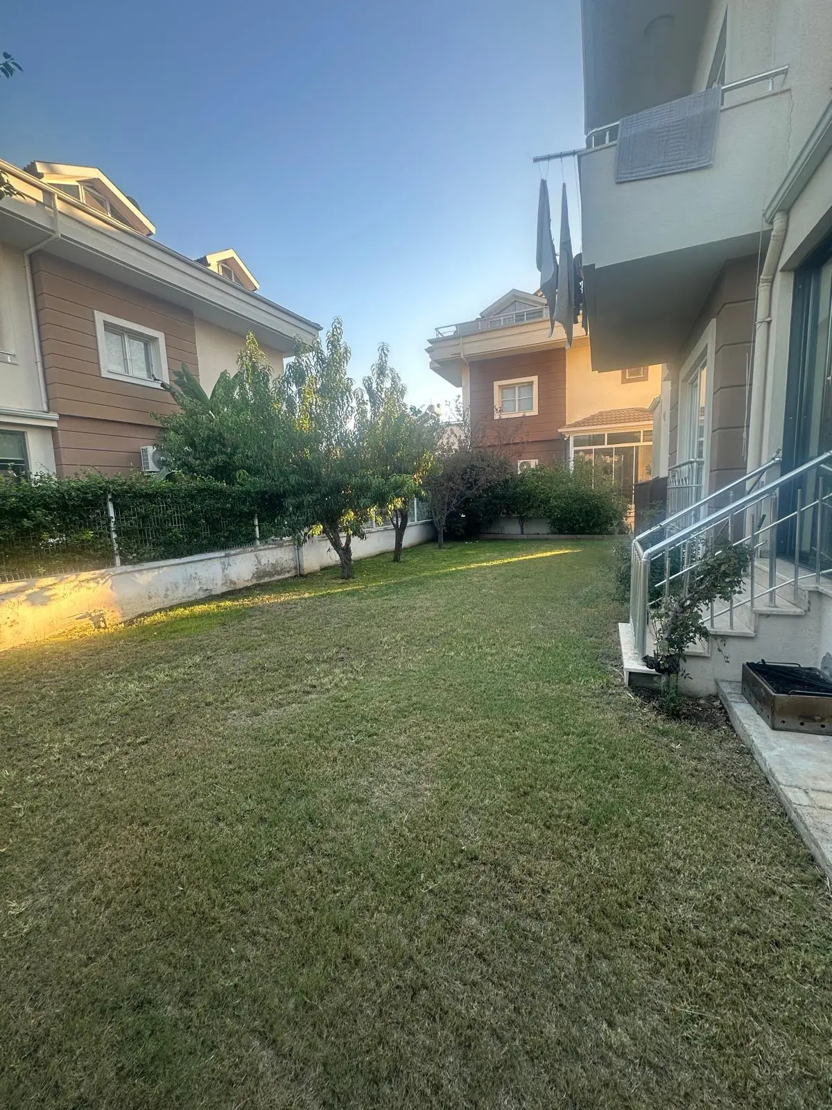 Mature garden